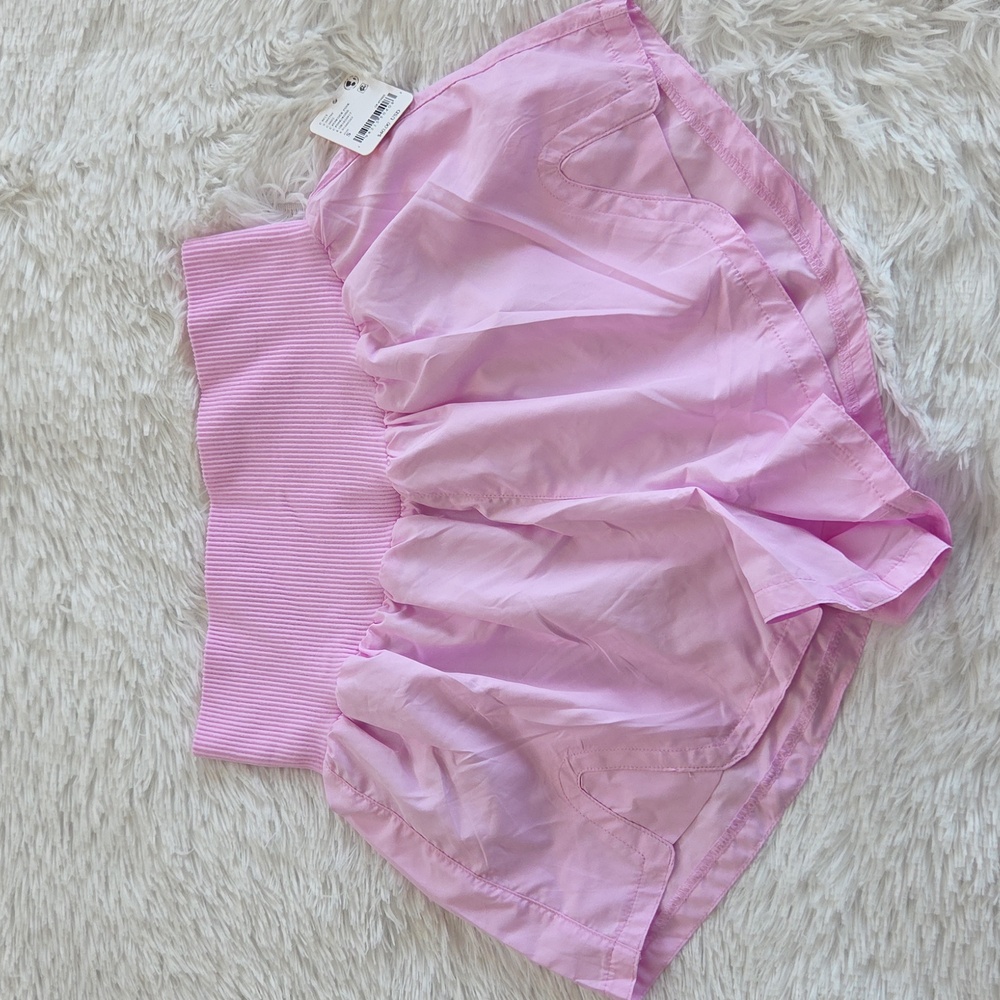 Free People Movement Carpe Diem Shorts Powder Pink - Picture 4 of 6